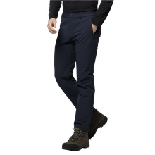 Jack Wolfskin Softshell Pants Activate Thermic (warm inner side, water/wind resistant) night blue Men